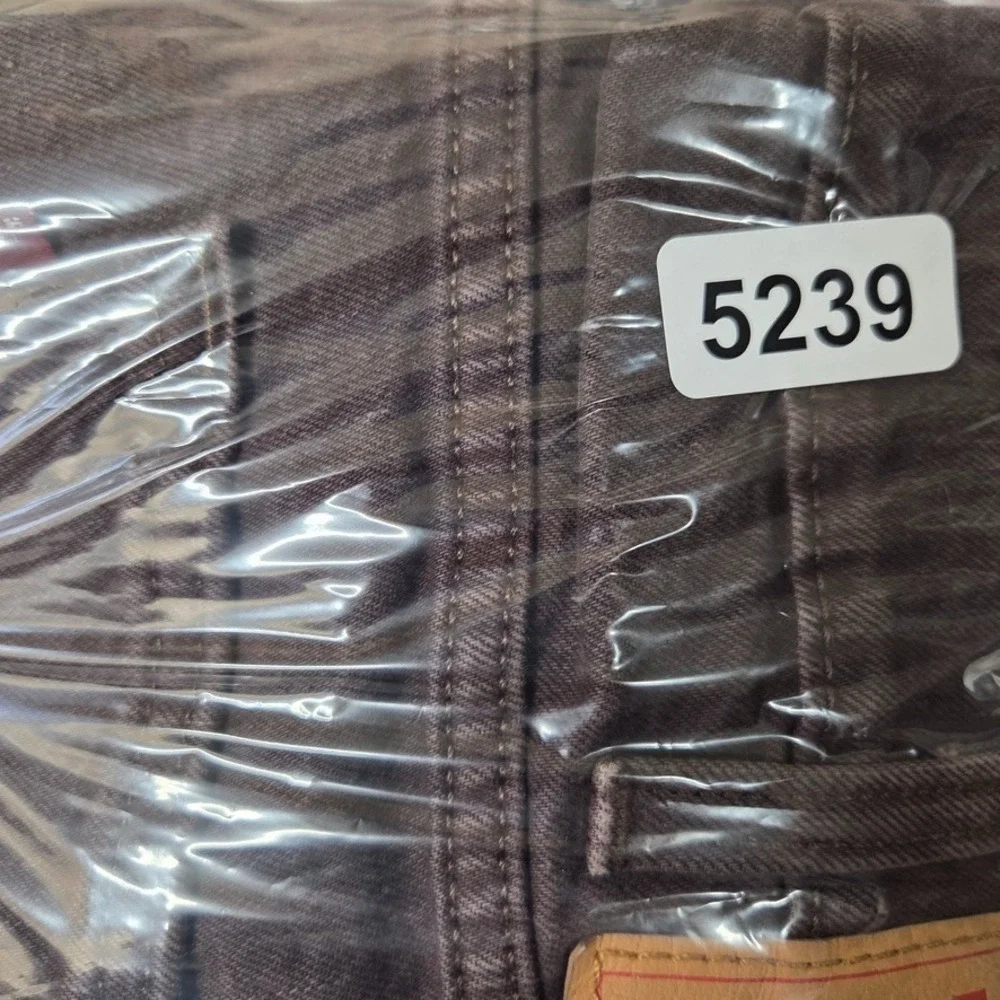 Levis‎ 511 Jeans Mens 40X32 Brown Slim Straight Mid Rise Denim